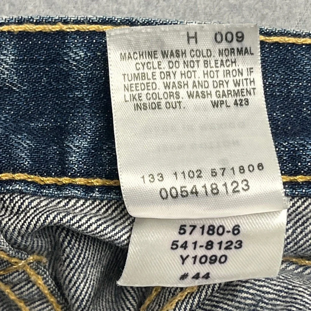 VTG Levi's Homage Jeans men 33x32(33x30 clean Dark wash button fly‎ straight Y2K